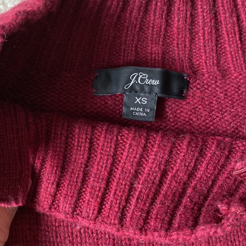 Rhinestone button sweater - Picture 3 of 5